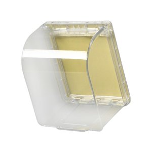 Bothyi - Organizador De Cubierta Protectora De Salida Para Placa De Interruptor De Cocina Panel De Alimentación Blanco Transparente