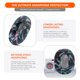 thumbnail image 4 of Fundas de baño Wicked Cushions WC SweatZ XM5 para Sony WH1000XM5, 4 of 8