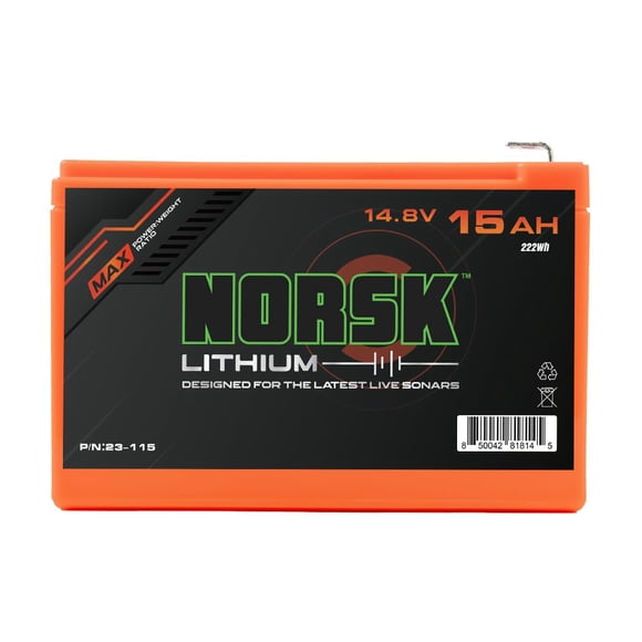 Batería de litio Norsk Lithium 14.8 V 15 Ah con puertos USB