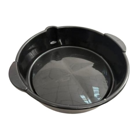 Magideal - Bandeja De Drenaje De Aceite, Herramienta De Reparación Automotriz Para Autos Y Motocicletas, Universal, Resistente Al Aceite, Negra, A Prueba De Fuga 6 Litros