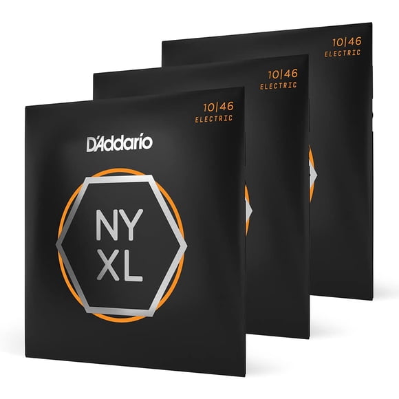 Cuerdas para guitarra D'Addario NYXL NYXL1046-3P 10-46 Regular Light
