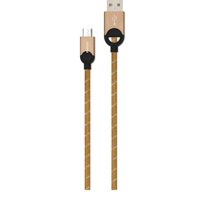 Philips - Cable Usb A Micro Usb Trenzado Dorado 1.2Mts Lc2618G