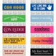 thumbnail image 1 of Cintas para credenciales pc/nametag 8,9 cm Pack de 100 frases, 1 of 7