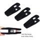 thumbnail image 4 of Pinzas de terciopelo TOFIIGREM negras, 40 unidades, para pantalones y faldas, 4 of 9