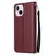 thumbnail image 2 of Funda Cartera para iPhone 14 Plus con Tarjetero, Soporte y Cordón - Protección Rojo, 2 of 5