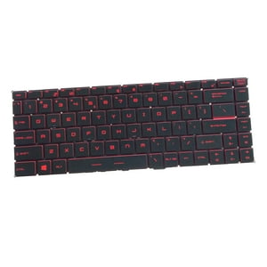 Genérico - Teclado Para Computadora Portátil Diseño De Ee. Uu. Retroiluminado Para Accesorio Msi De Alto Rendimiento