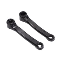 Ioensy - Juego De Bielas Para Bicicleta, Brazo De Manivela De Aluminio Para Bicicleta Plegable, Accesorios Para Bicicleta De Carretera, Brazo De Manivela 127