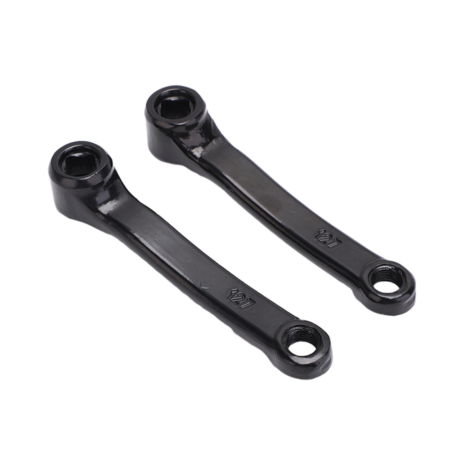 Ioensy - Juego De Bielas Para Bicicleta, Brazo De Manivela De Aluminio Para Bicicleta Plegable, Accesorios Para Bicicleta De Carretera, Brazo De Manivela 127