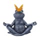 thumbnail image 2 of Estatua De Rana De Yoga Con Luz Solar, Figura De Rana, Luz Para Patio, Interior Y Exterior, 2 of 3