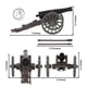 thumbnail image 4 of Juego De 15 Cañones Toy Bmc Cts American Civil War 3 Cannon, 4 of 6