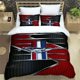 thumbnail image 1 of Mustangs Car Logo Bedding Set Duvet Cover Comforter Pillowcase Boys Girls Adults Bedroom Bed Sheets, 1 of 3