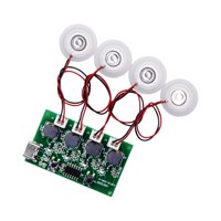 Bothyi - Disco De Atomización Ampliamente Utilizado Para Dispositivos De Atomización, Placa De Circuito Diy Con 4 Discos