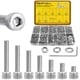 thumbnail image 1 of Kit de Tornillos Hexagonales Fgruh M2-0.4 x 4/6/8/10/12/16/20 mm 1260 piezas, 1 of 8