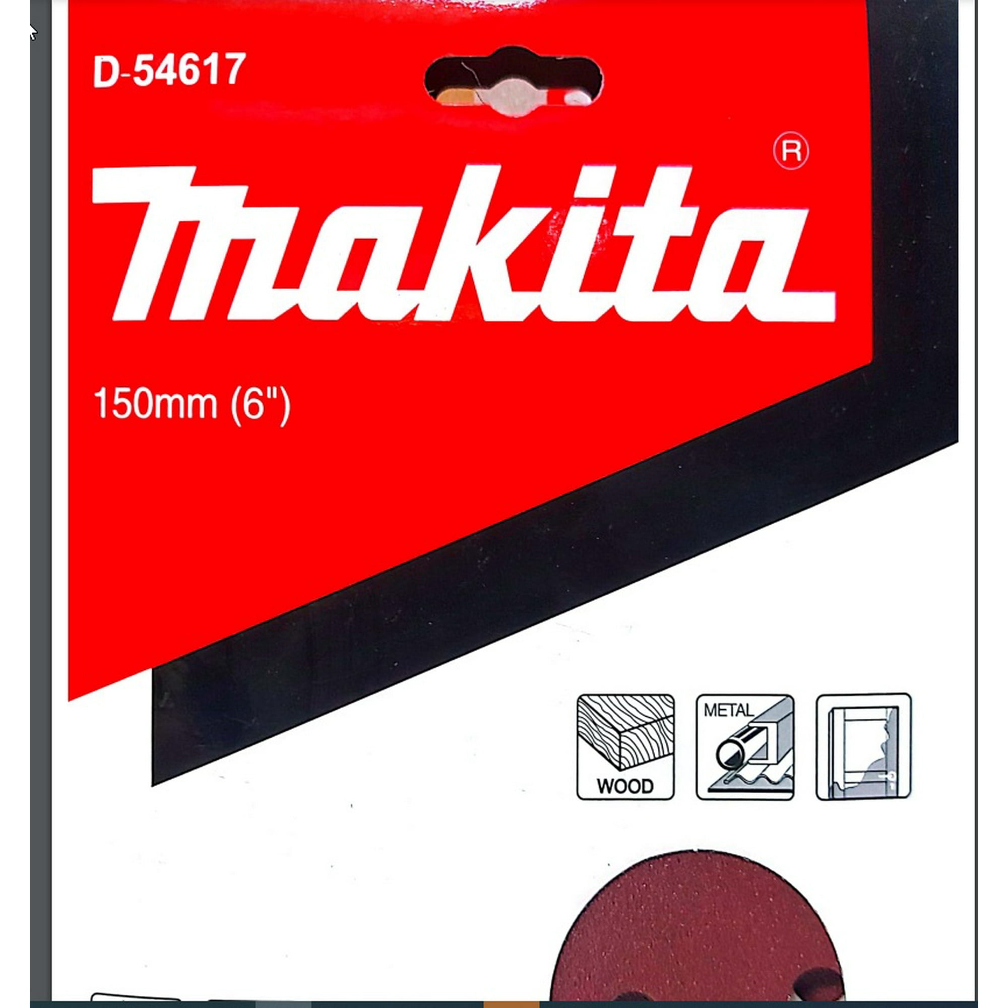 Discos Lija Velcro (10u) 150mm Grano 100 Makita