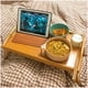 thumbnail image 3 of Bandeja Desayuno Cama Plegable Comida Notebook Mesa Madera, 3 of 6