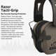 thumbnail image 3 of Conjunto de Protectores Auditivos Walker Razor Tacti-Grip con Diadema de Goma, 3 of 6