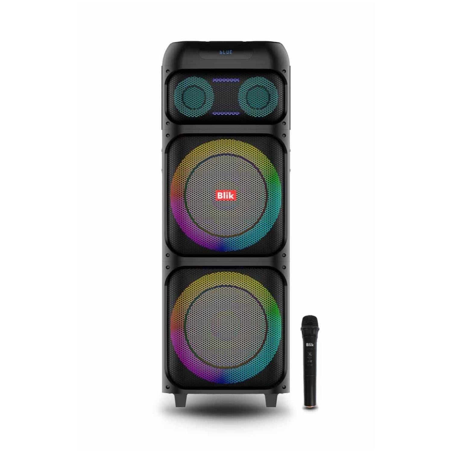 Blik - Parlante Bluetooth Portatil 200w Karaoke Rgb Lightup700