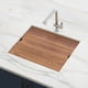 thumbnail image 2 of Fregadero de cocina Ruvati Workstation Ledge Bar Prep de 23 pulgadas RVH8308, 2 of 9