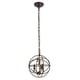 thumbnail image 1 of Lámpara Colgante Elegant Lighting Wallace de 3 Luces Cobre Oscuro, 1 of 6