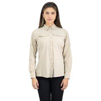 Hardwork - Camisa Hw Antakari Spandex Mujer Beige