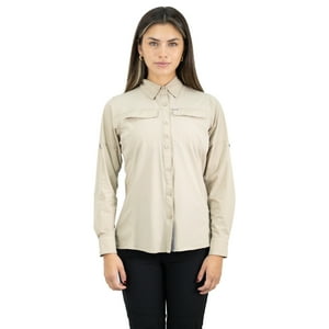 Hardwork - Camisa Hw Antakari Spandex Mujer Beige