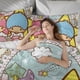 thumbnail image 5 of Little Twin Stars 3-Piece Bedding Set For Kids Boys Girls Adult Cartoon Warm Cute Fashion Holiday Present Gift Bed Sheets, 5 of 5