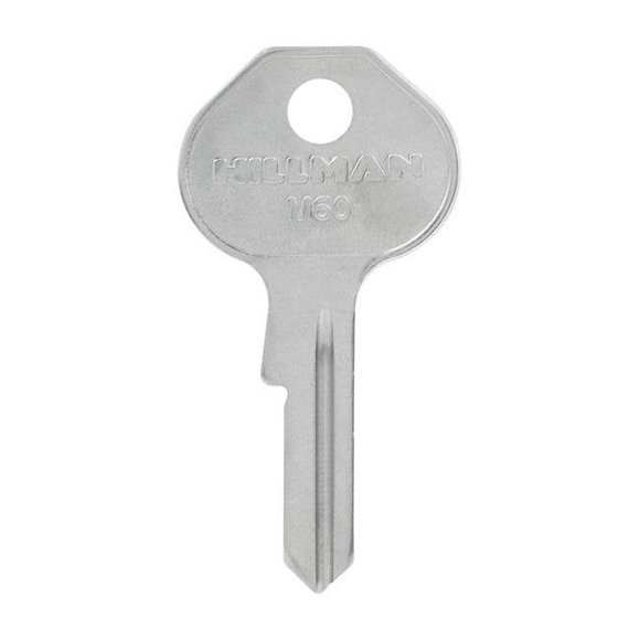Llave en blanco Hillman #2003 BRASS4 Acabado en latón