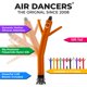 thumbnail image 2 of Tubo inflable LookOurway Air Dancers para hombre, 10 pies de altura, naranja, 2 of 5