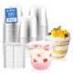 thumbnail image 1 of Vasos de postre Alterf 255 ml, paquete de 100 con tapas, 1 of 7