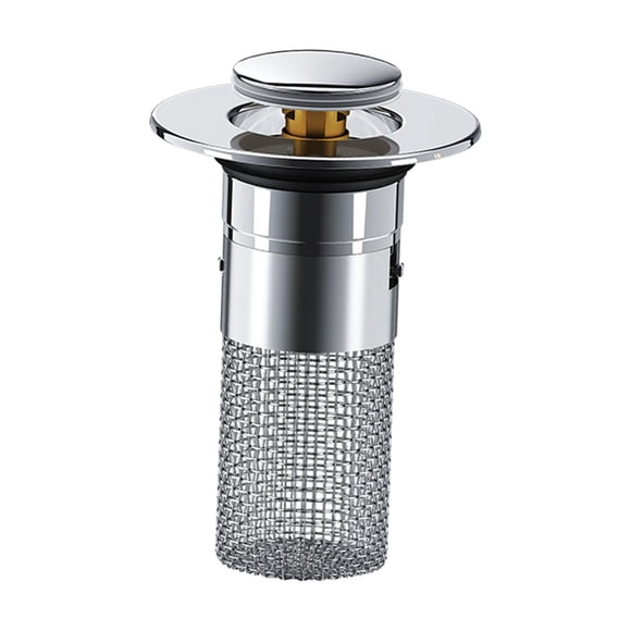 Empuje El Desbordamiento Anti Del Filtro Del Drenaje Del Límite Del Lavabo Para El Núcleo Del Latón Del Hotel Del Lavabo Del Hogar