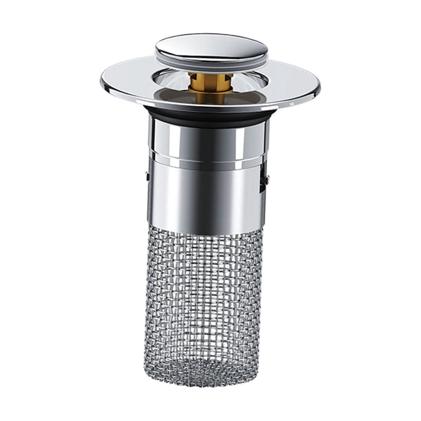 Empuje El Desbordamiento Anti Del Filtro Del Drenaje Del Límite Del Lavabo Para El Núcleo Del Latón Del Hotel Del Lavabo Del Hogar