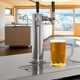 thumbnail image 5 of Torre de Cerveza LUCKEG 7,5 cm Doble Grifo Acero Inoxidable, 5 of 6