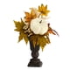 thumbnail image 1 of Arreglo otoñal artificial con forma de calabaza casi natural, 33 cm, 1 of 4