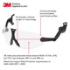 thumbnail image 3 of Gafas de seguridad 3M ANSI Z87 con lente transparente antivaho, 3 of 4