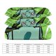 thumbnail image 2 of Bulb_asaur Print Bedding Set Pattern Duvet Cove Set 3 Pieces 1 Quilt Cover And 2 Pillowcases for Women Men Teens, 2 of 5