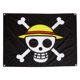 thumbnail image 1 of Sombrero de paja de Luffy de una sola pieza con bandera pirata Great Eastern, 31 cm, 1 of 3