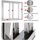 thumbnail image 4 of Cepillo burlete para ventanas corredizas, burlete autoadhesivo., 4 of 5