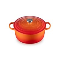 Horno Holandés Le Creuset De Hierro Fundido Esmaltado, 7,25 L, Color Llama