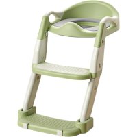 Crusec - Inodoro Portátil Infantil Con Escalón Asistente Para Baño