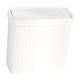 thumbnail image 4 of Papelera De Baño Estrecha Y Delgada Rectangular Para Inodoro, Papelera Multiusos, Color Blanco, 4 of 5
