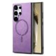 thumbnail image 4 of Magnetic Slim Case for Samsung Galaxy S24 Ultra with Camera Guard & Anti-Scratch Back Purple, 4 of 6