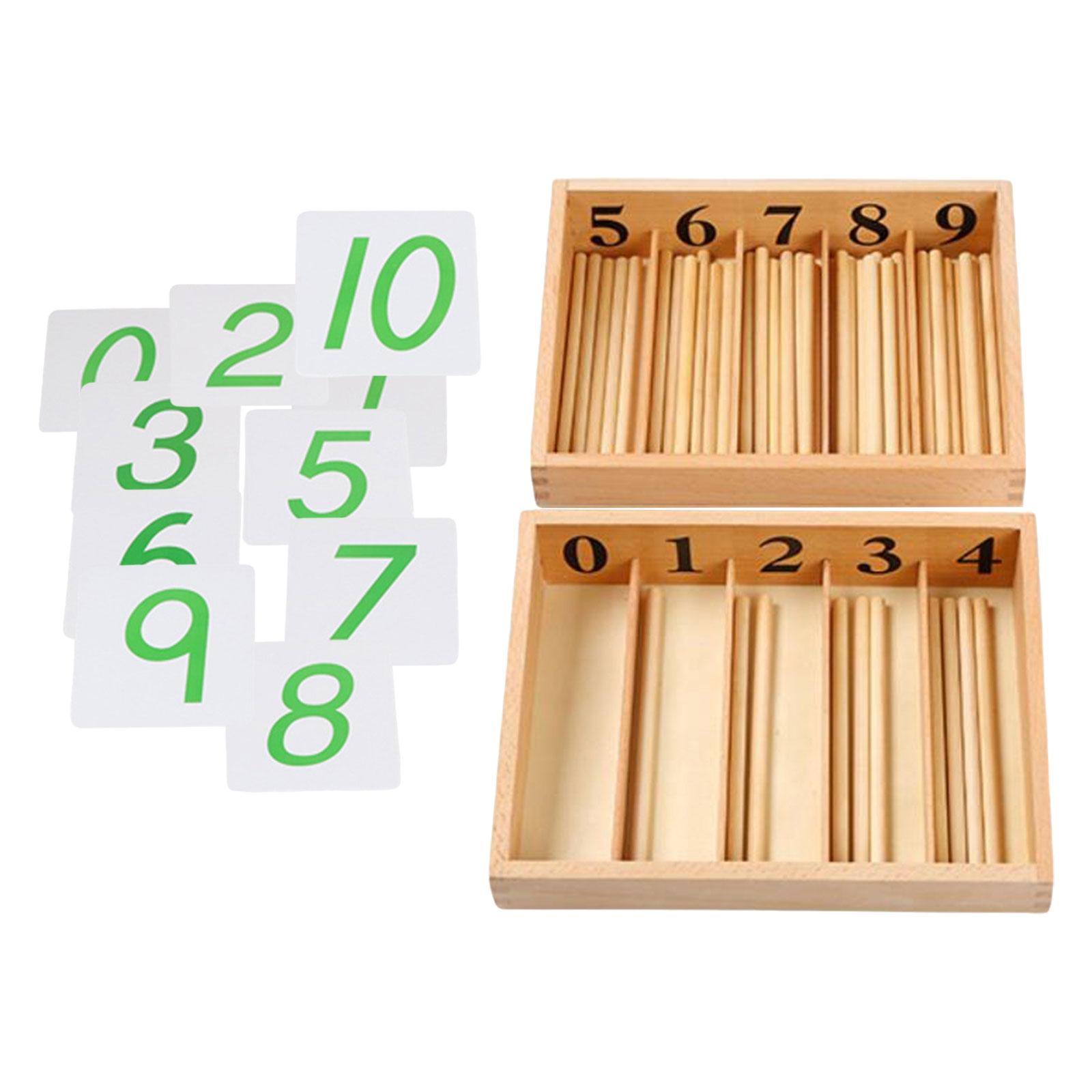 Magideal - Caja De Husillo Montessori Para Niños, Juguetes Educativos De Desarrollo Temprano, Material Didáctico Clásico Preescolar Para Niños Pequeños, Bebés Y