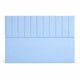 thumbnail image 1 of Respaldo 2 Plazas Lineal - Felpa Celeste  LORE | Diseño Tubular Moderno, 1 of 3