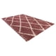 thumbnail image 3 of Alfombra Shaggy Design 50X100 45 Pink, 3 of 3