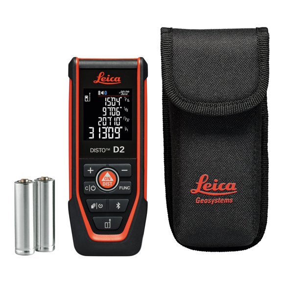 Medidor de distancia láser Leica Disto D2R 150m con Bluetooth 4.2