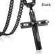 thumbnail image 1 of 1pc Punk Style Cross Pendant Necklace for Men - Retro Fashion Jewelry with Unique Design, 1 of 4