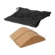 thumbnail image 1 of Cork Squat Wedge Yoga Block Yoga Prop Accesorio Para Pilates Estiramiento 2 Piezas Con Bolsa, 1 of 3