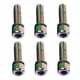 thumbnail image 3 of 6x Tornillo De Vástago De Bicicleta Anti-óxido M5x18mm Tornillos De Ciclo De Perno Hardware Rainbow, 3 of 5