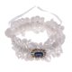 thumbnail image 3 of boda nupcial encaje blanco liga cristal zafiro encanto baile accesorios, 3 of 3
