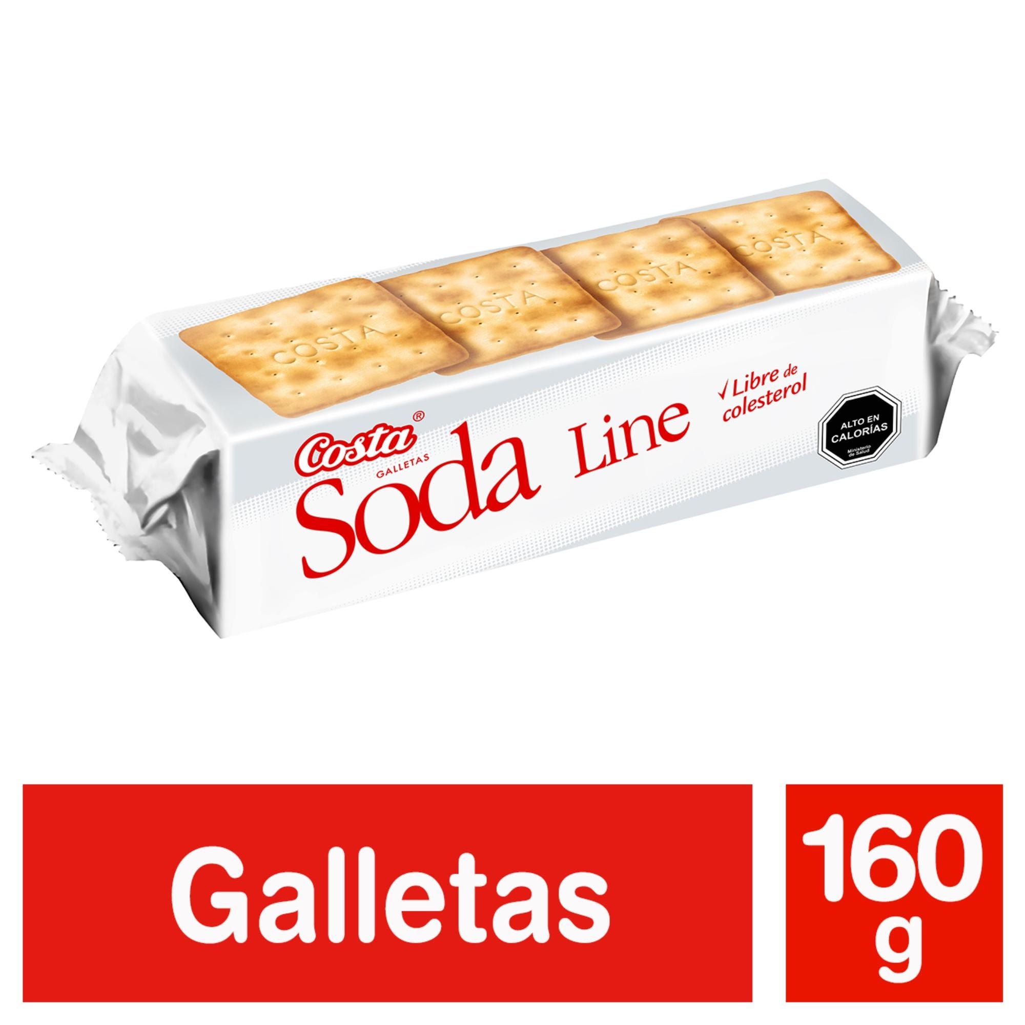 Galletas Soda Line Bolsa 160 g Costa
